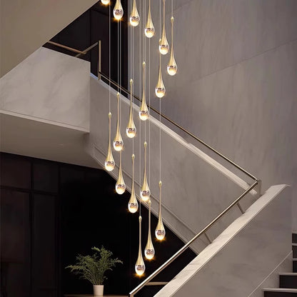 Grande suspension pour haut plafond