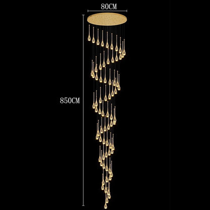 Grande suspension pour haut plafond