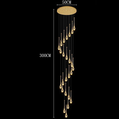 Grande suspension pour haut plafond