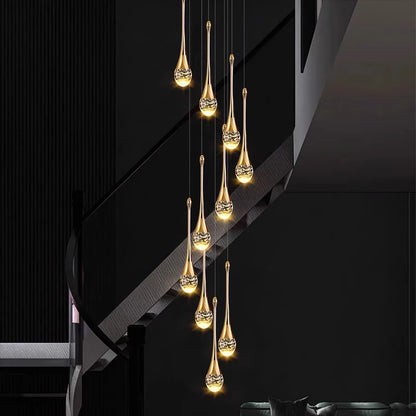 Grande suspension pour haut plafond