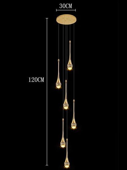 Grande suspension pour haut plafond