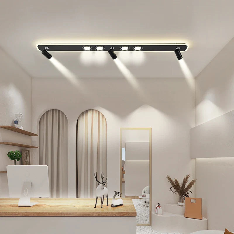 Plafonnier LED Acrylique - Éclat Moderne Design-2