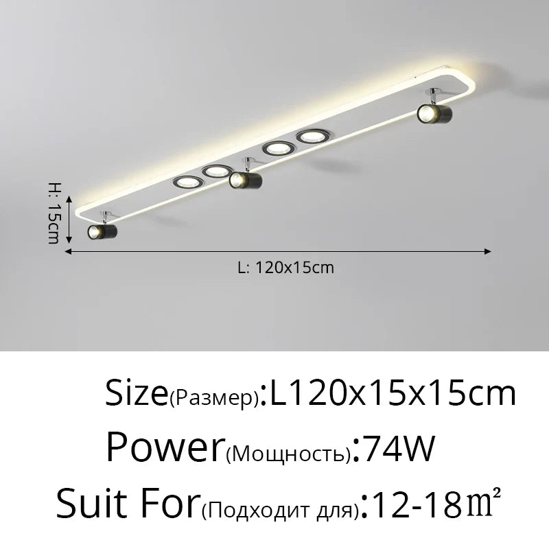 Variant image for Plafonnier LED Acrylique - Éclat Moderne Design-15