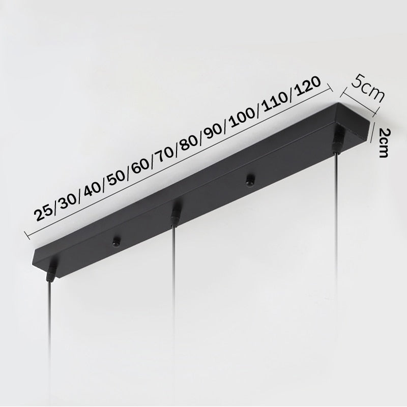 Support Long pour Suspension - Élégance Métallique-4