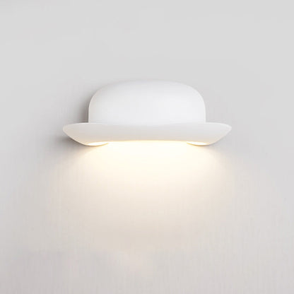 Black Hat Outdoor Wall Sconce – Elegant and Contemporary Lighting
