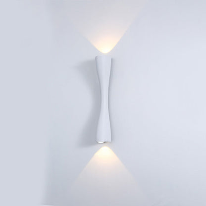 Applique Murale Extérieure Linéa Duo – Éclairage Haut et Bas Minimaliste