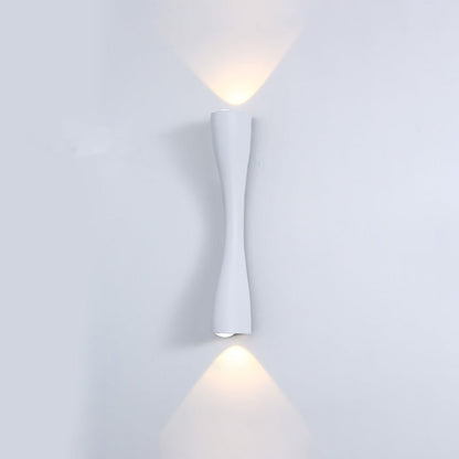 Applique Murale Extérieure Linéa Duo – Éclairage Haut et Bas Minimaliste