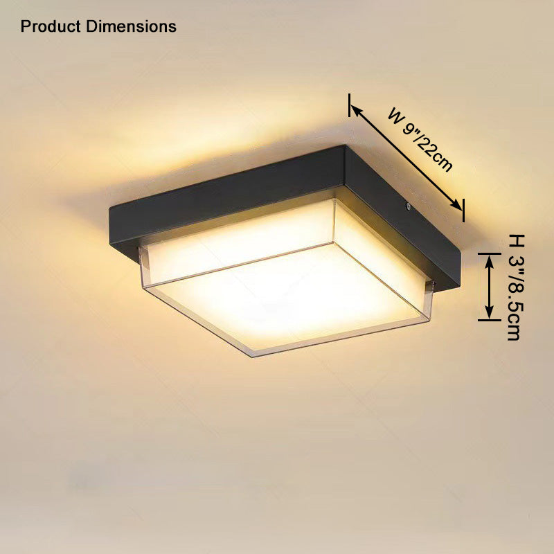 Plafonnier d'Extérieur - Square Glow