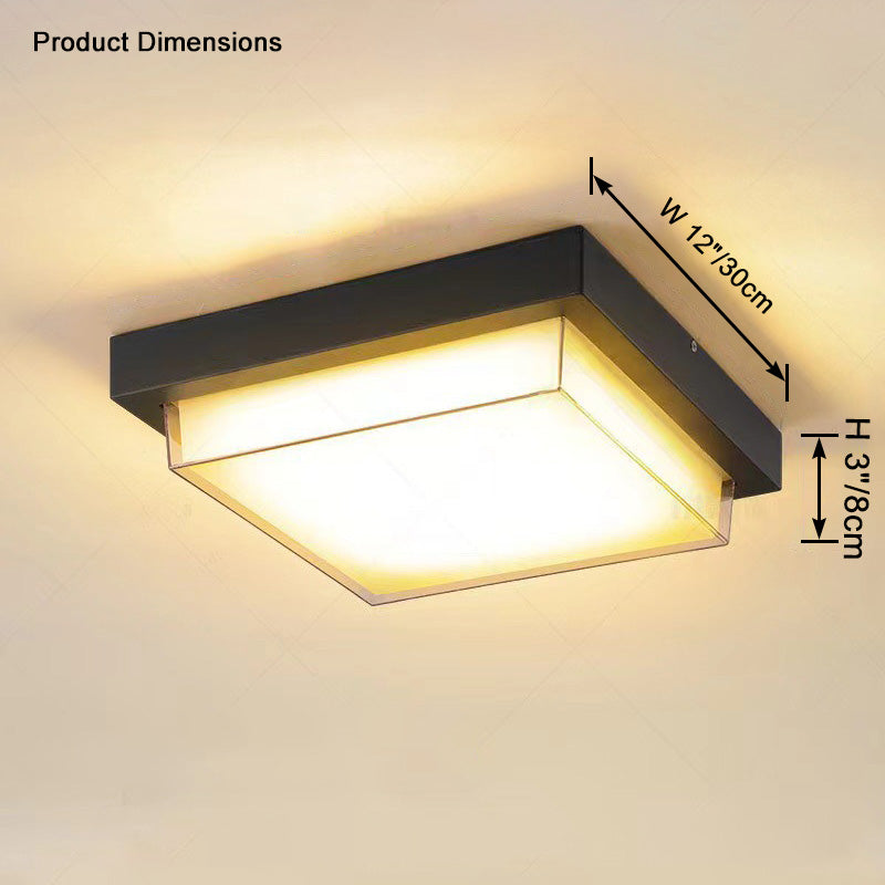 Plafonnier d'Extérieur - Square Glow