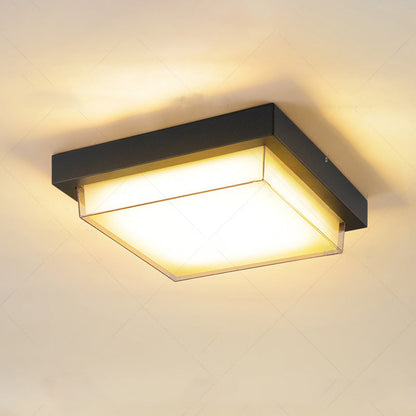 Outdoor Ceiling Light - Square Glow