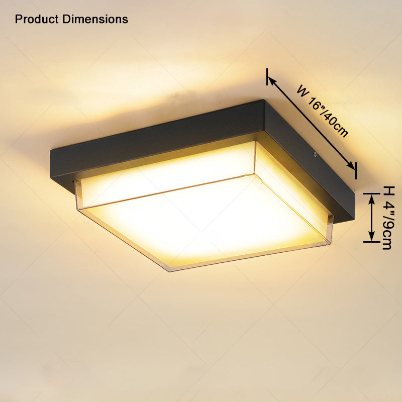 Plafonnier d'Extérieur - Square Glow