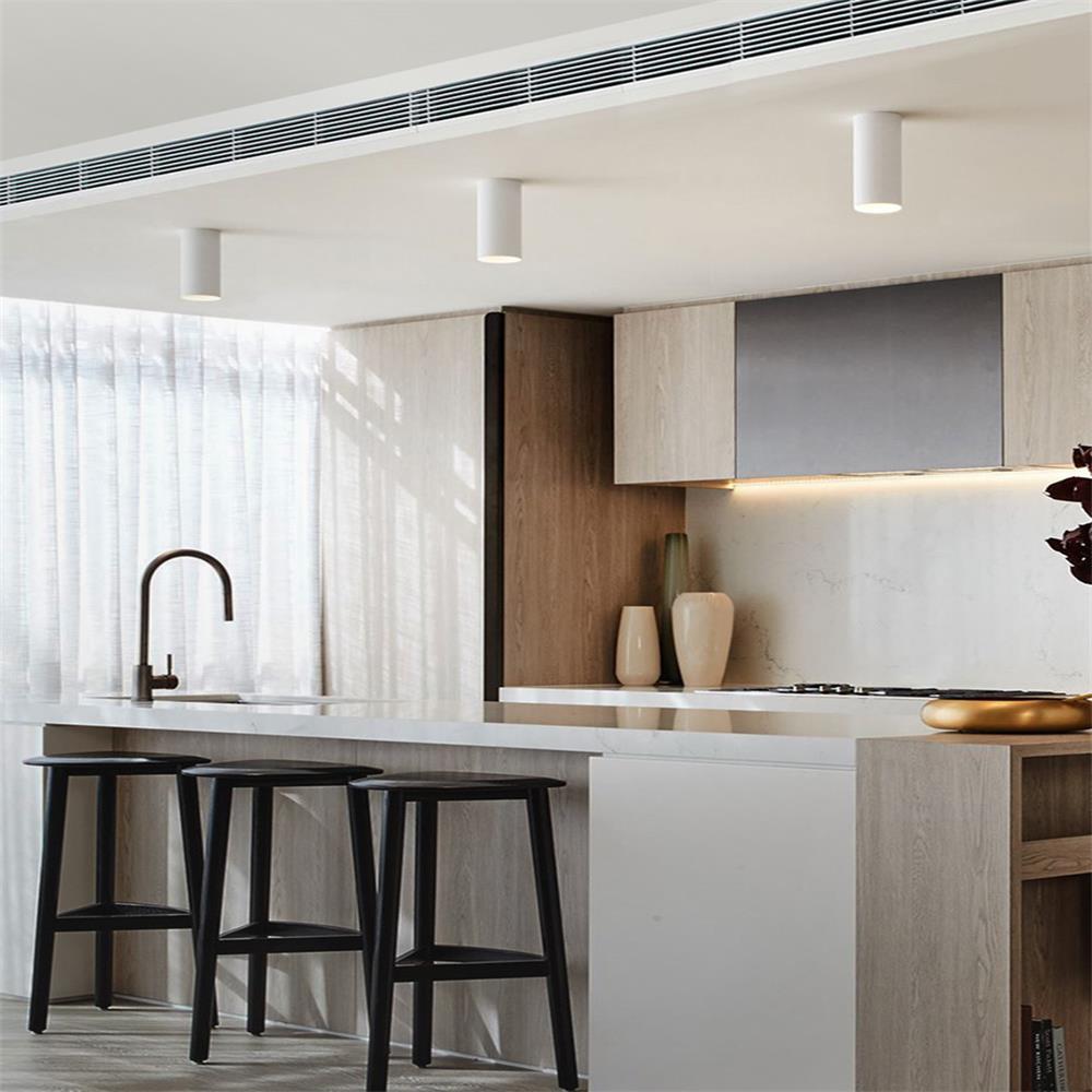 Spot LED Tube Doré - Grover Design Moderne-2