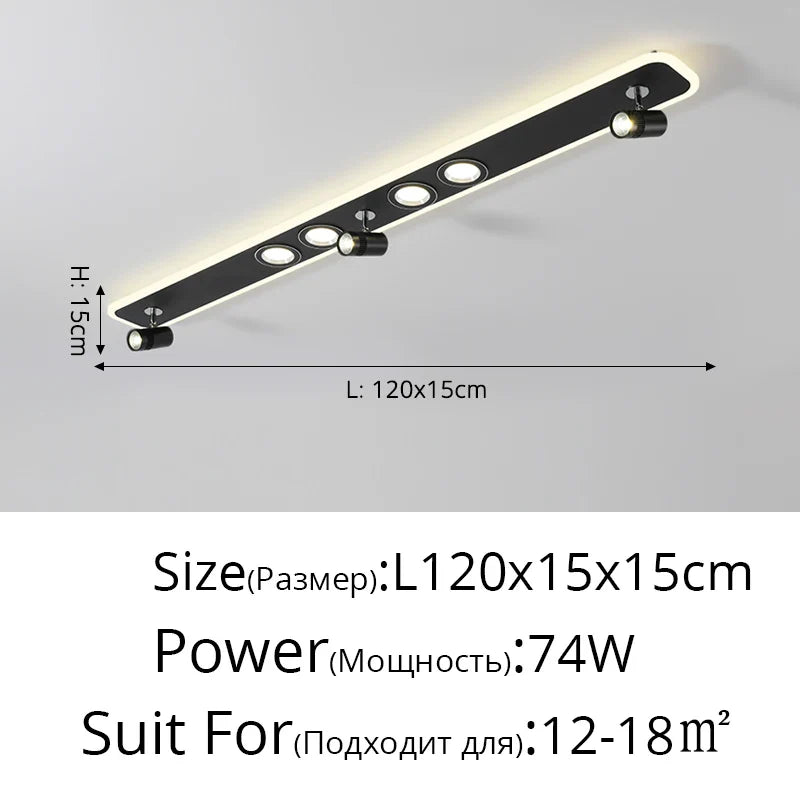 Variant image for Plafonnier LED Acrylique - Éclat Moderne Design-13
