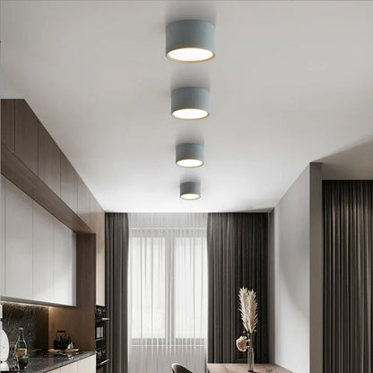 Plafonnier LED Métal - Éclat Moderne Design pour Salon et Chambre-3