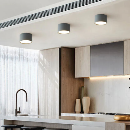 Plafonnier LED Métal - Éclat Moderne Design pour Salon et Chambre-4