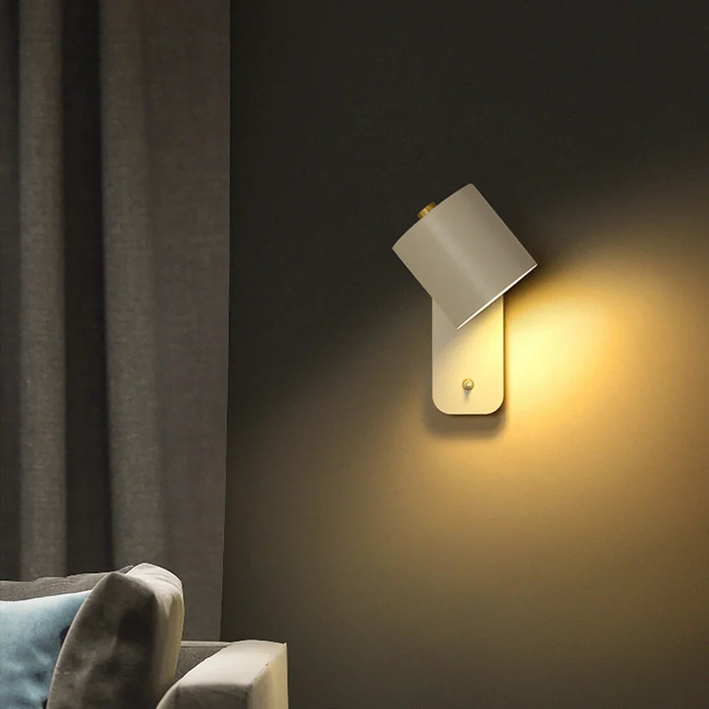 Applique Murale LED Nordic Chic - Design Épuré pour Salon et Chambre 6