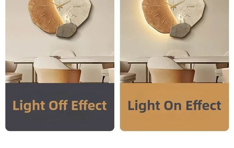 Horloge LED Murale