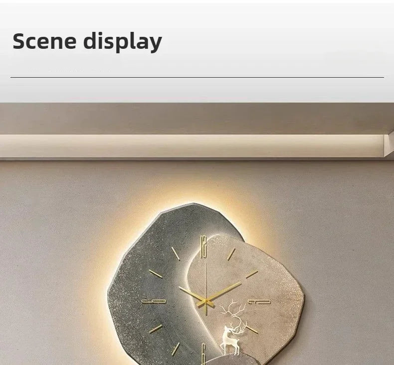Horloge LED Murale