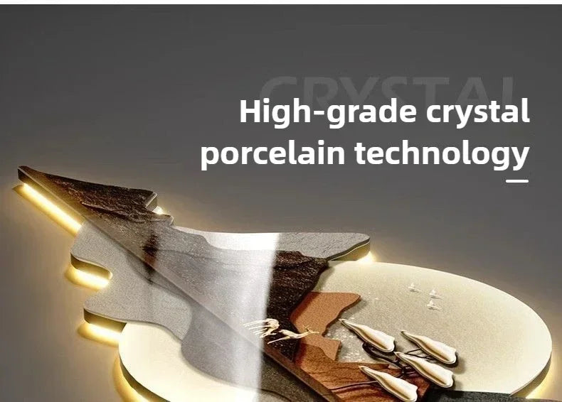 Horloge LED Murale