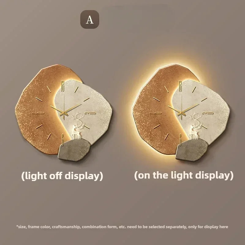 Horloge LED Murale