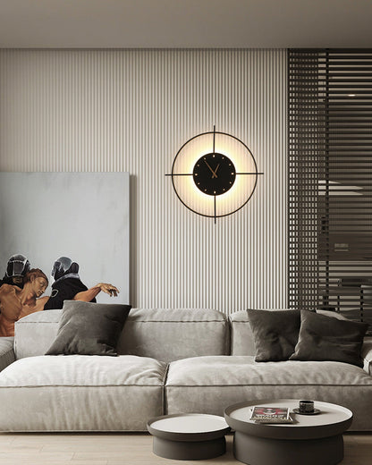 Horloge Murale Lumineuse avec LED