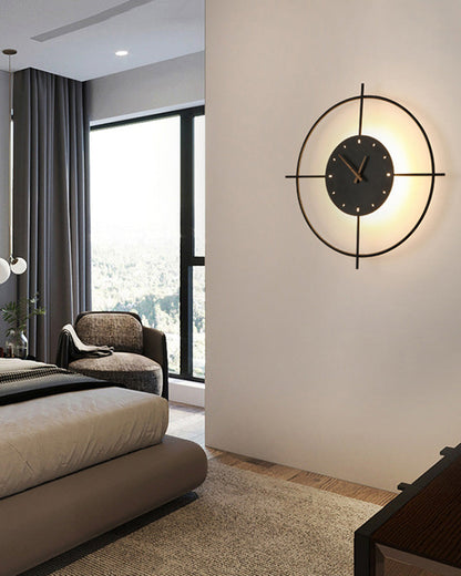 Horloge Murale Lumineuse avec LED