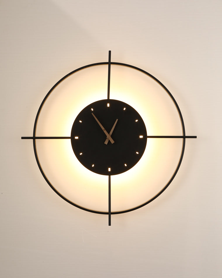 Horloge Murale Lumineuse avec LED