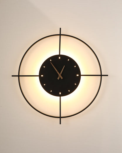 Horloge Murale Lumineuse avec LED