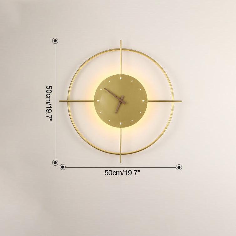 Horloge Murale Lumineuse avec LED