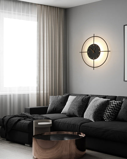 Horloge Murale Lumineuse avec LED