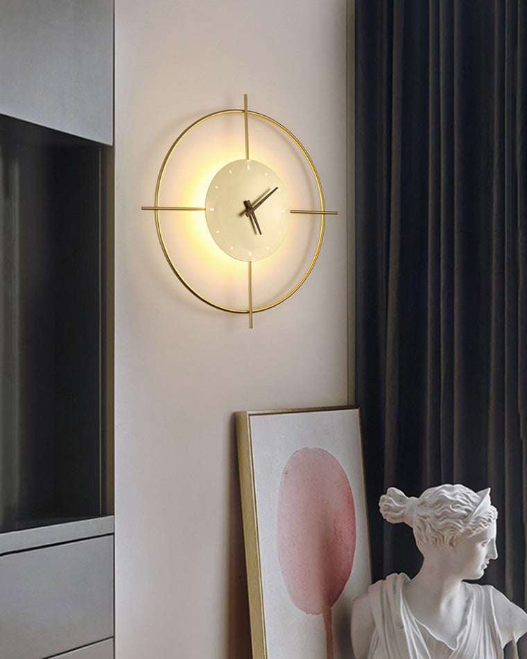 Horloge Murale Lumineuse avec LED