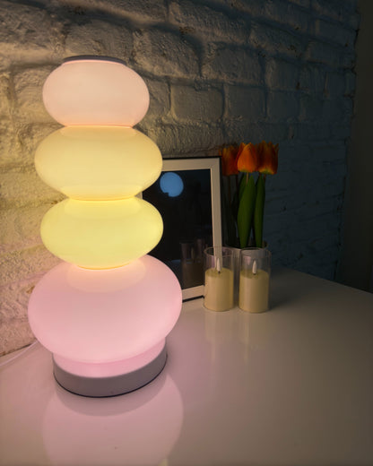 "Gourmet Prism" Column Floor Lamp