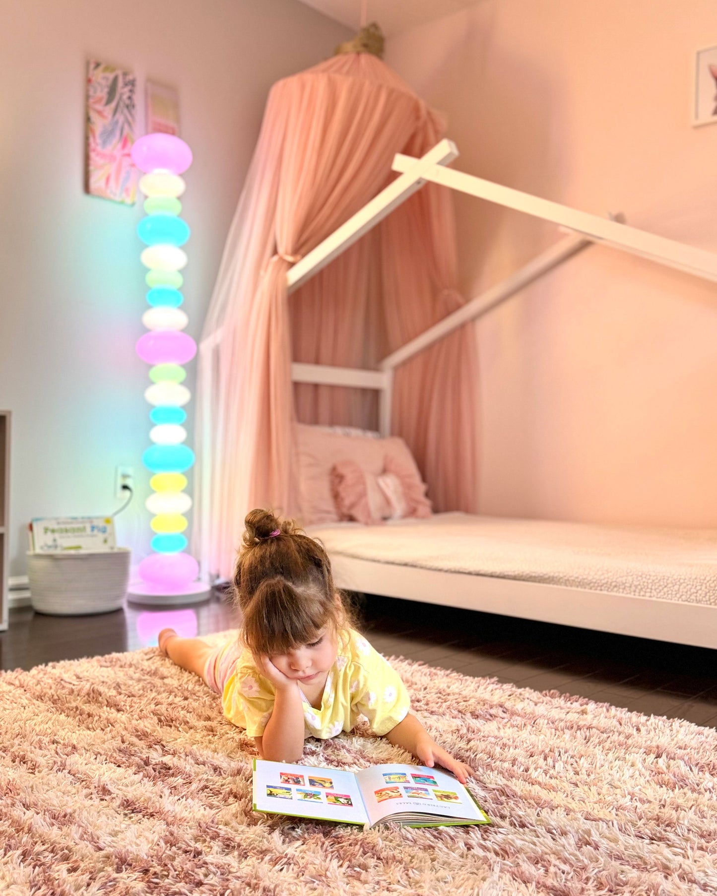 "Gourmet Prism" Column Floor Lamp