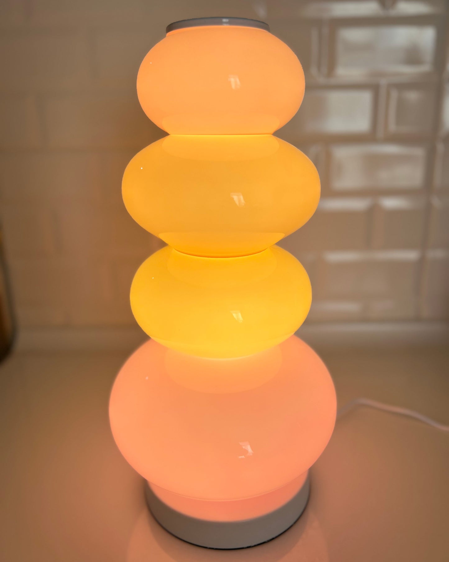 "Gourmet Prism" Column Floor Lamp
