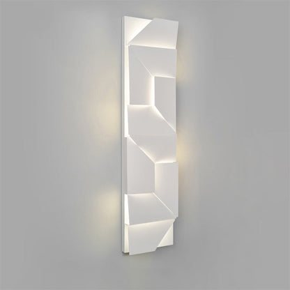 Rectangular Sculptural Wall Light