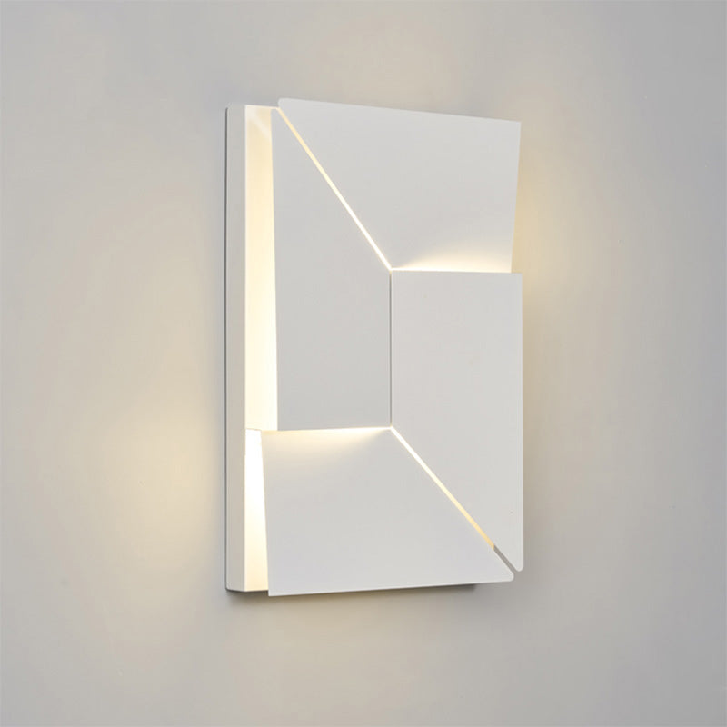 Rectangular Sculptural Wall Light