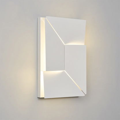 Rectangular Sculptural Wall Light