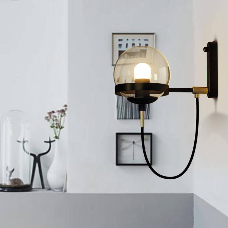Applique Murale LED Élégance - Sphere Design Moderne pour Chambre et Salon 3