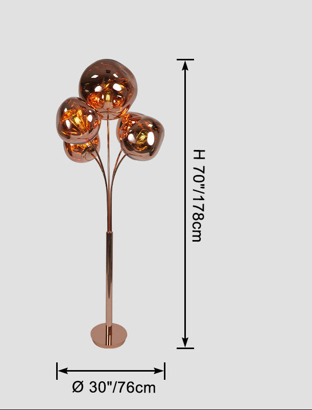 Lampadaire Arbre de Lave