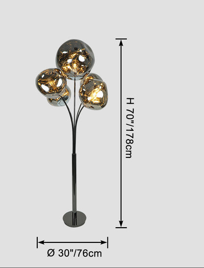 Lampadaire Arbre de Lave