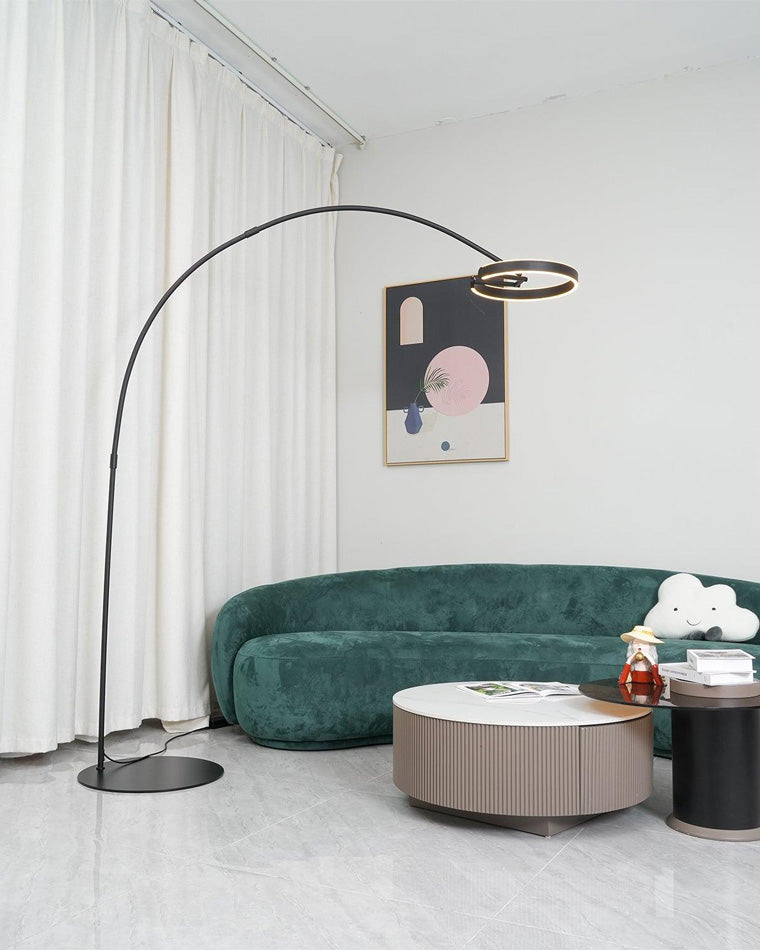 Lampadaire Arc Circulaire à LED