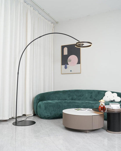 Lampadaire Arc Circulaire à LED
