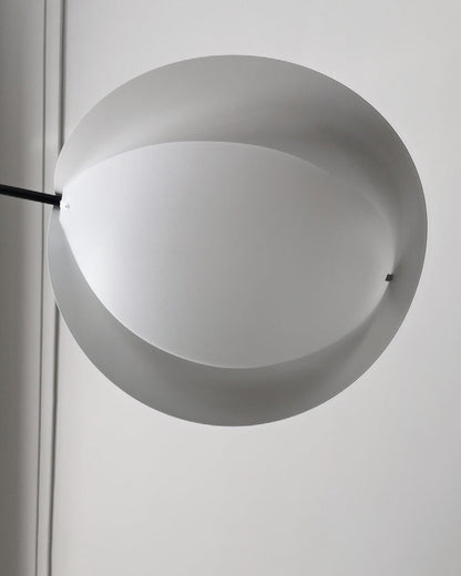 Lampadaire Arqué Moderne Noir