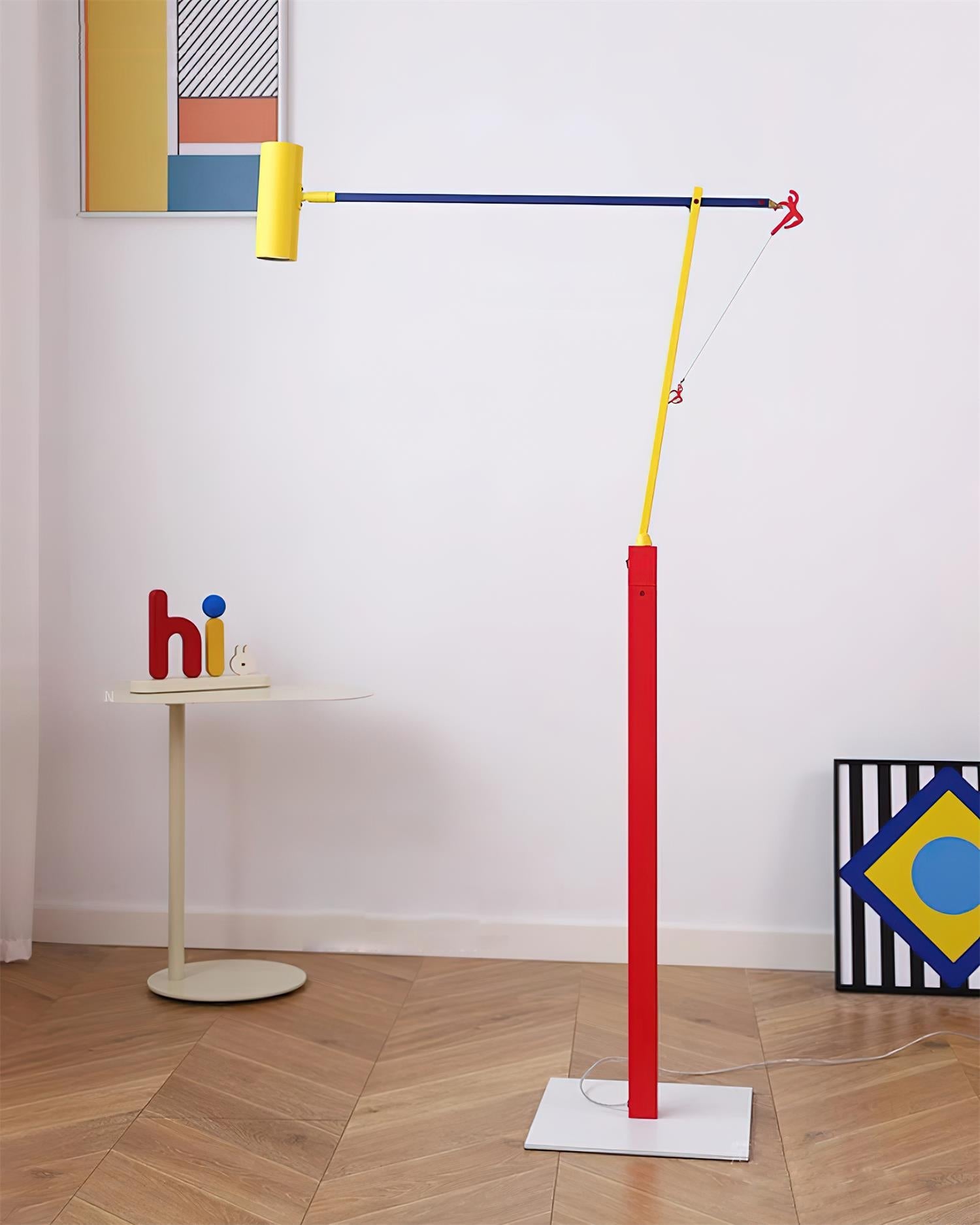 Lampadaire Cantilever Multicolore