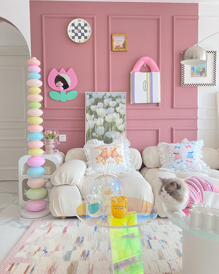 Lampadaire Colonne "Prisme Gourmand"