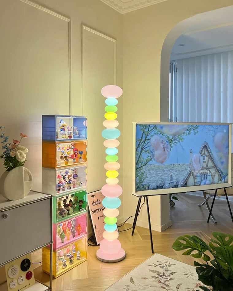 Lampadaire Colonne "Prisme Gourmand"