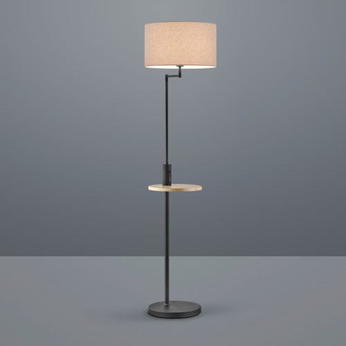 Lampadaire Design Interieur avec Table d'Appoint
