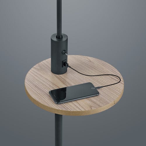 Lampadaire Design Interieur avec Table d'Appoint