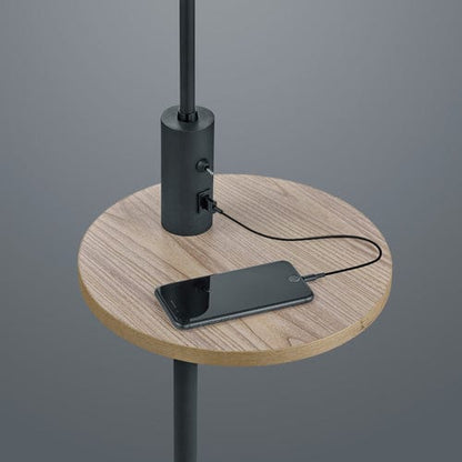 Lampadaire Design Interieur avec Table d'Appoint