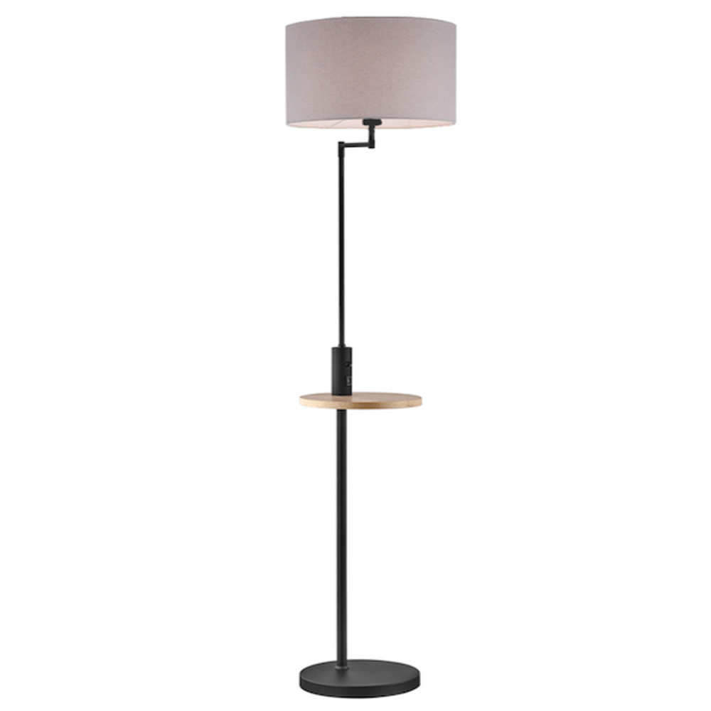 Lampadaire Design Interieur avec Table d'Appoint